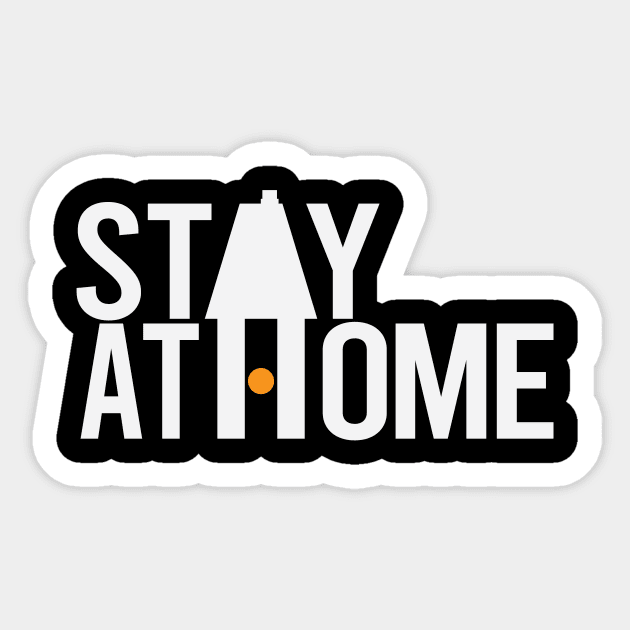 Stay at home on pandemic Sticker by kangkoeng